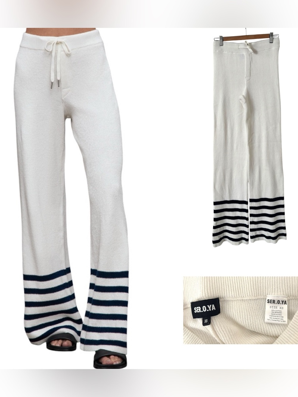 SER.O.YA Poe Knit Pants - Picture 1 of 4